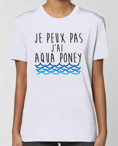 T-shirt Femme J'peux pas j'ai aqua poney par La boutique de Laura