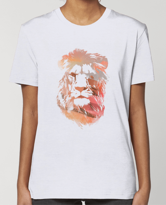 T-shirt Femme Desert lion par robertfarkas