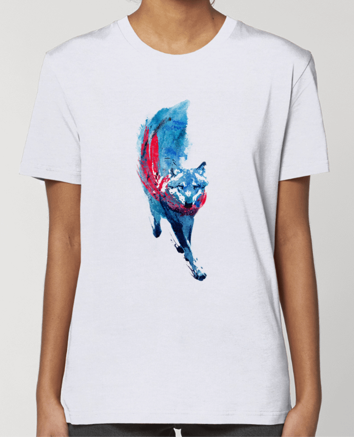 T-shirt Femme Lupus lupus par robertfarkas