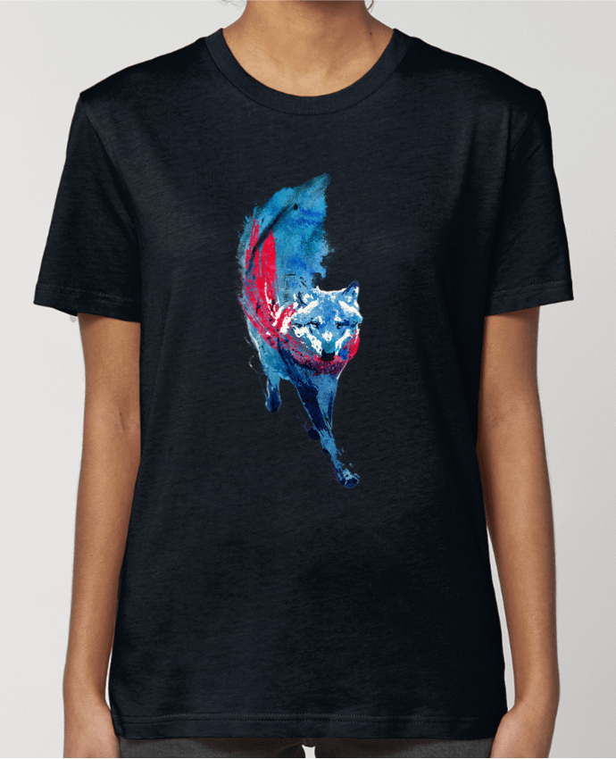 T-shirt Femme Lupus lupus par robertfarkas