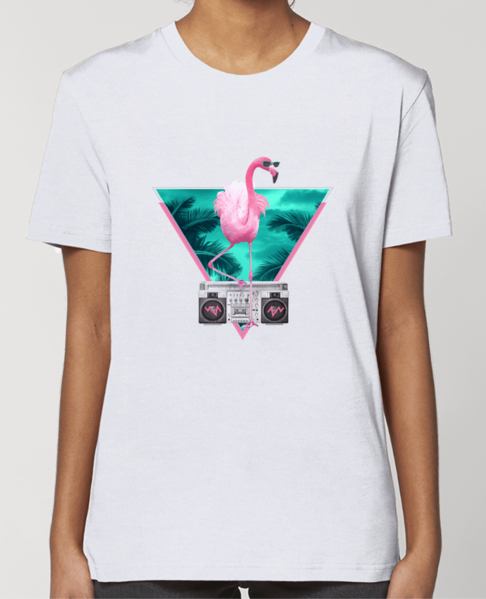 T-shirt Femme Miami flamingo par robertfarkas