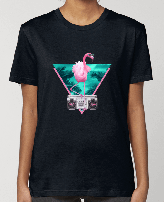 T-shirt Femme Miami flamingo par robertfarkas