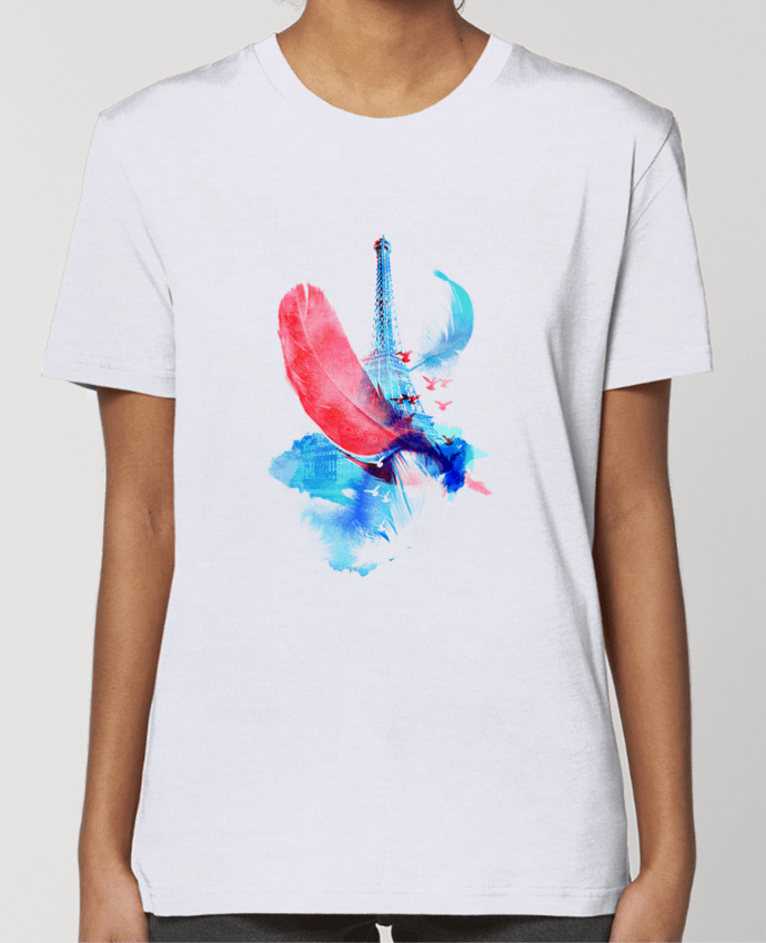 T-shirt Femme Pigeons of Paris por robertfarkas