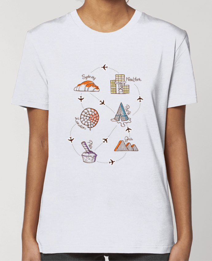 T-shirt Femme Sweet travel par robertfarkas