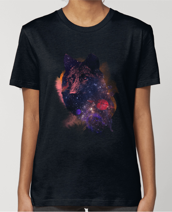 T-shirt Femme Universal wolf par robertfarkas