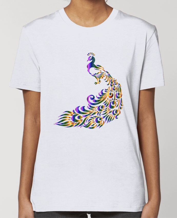 T-shirt Femme Paon de Héra par Manuela de la Mora