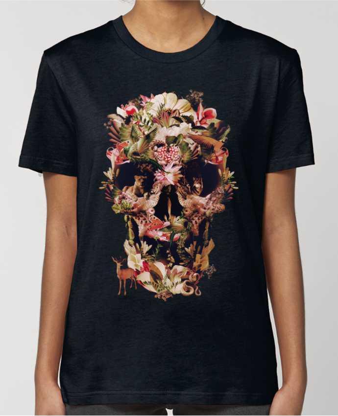 T-shirt Femme Jungle Skull par ali_gulec