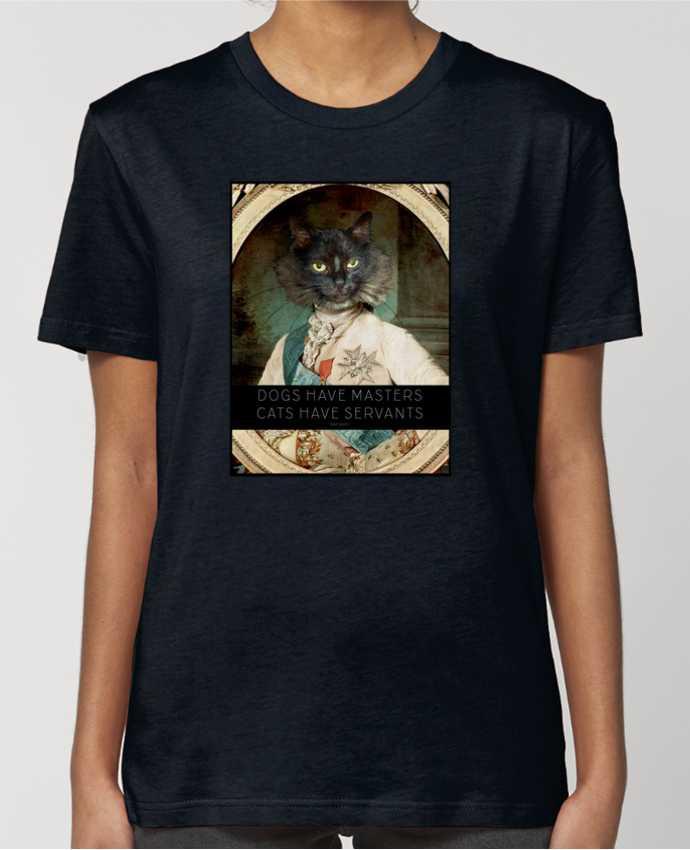 T-shirt Femme King Cat par Tchernobayle