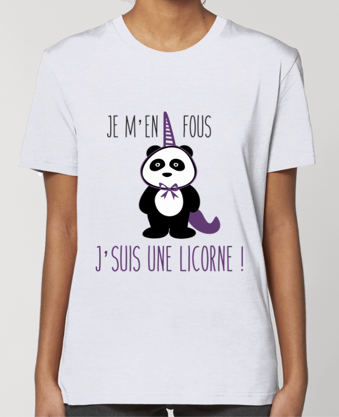 T-shirt Femme Je m'en fous j'suis une licorne par Benichan