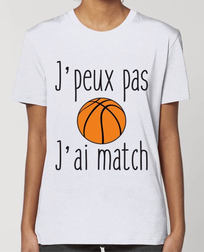 T-shirt Femme J'peux pas j'ai match de basket par Benichan