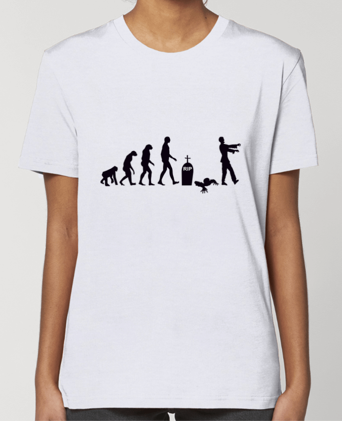 T-shirt Femme Zombie évolution par Benichan