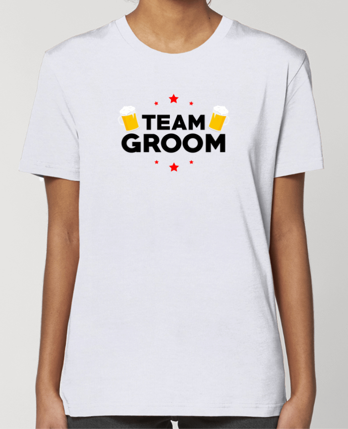 T-shirt Femme Team Groom par Minou