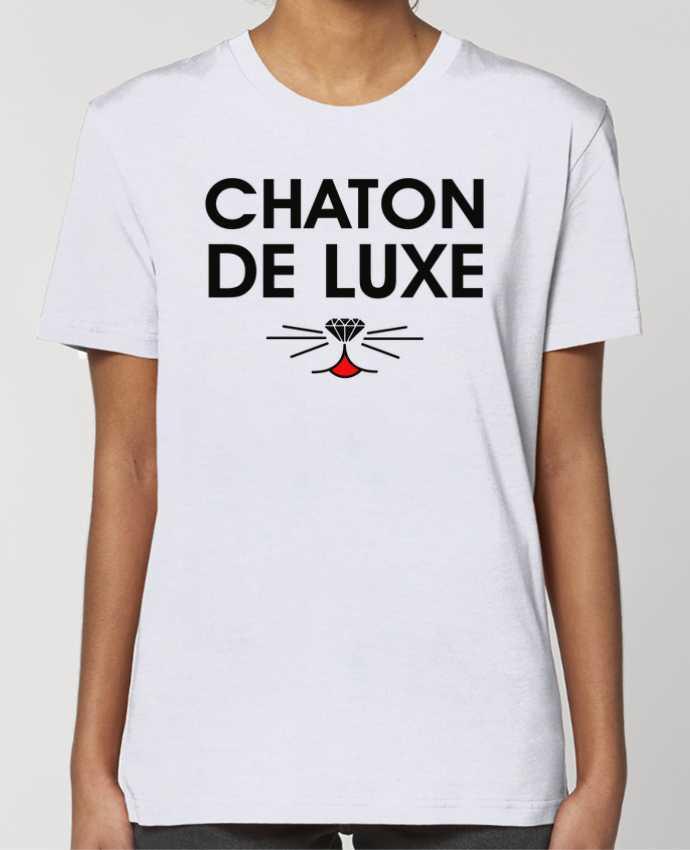 T-shirt Femme Chaton de luxe par tunetoo