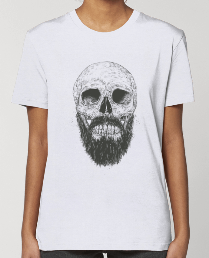 T-shirt Femme Beard is not dead par Balàzs Solti