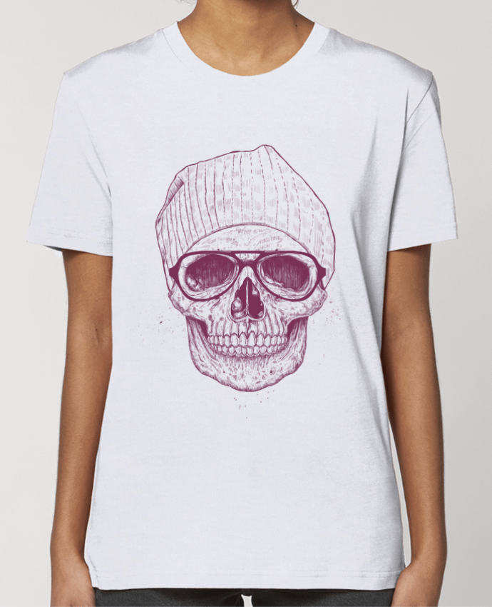 T-shirt Femme Cool Skull par Balàzs Solti