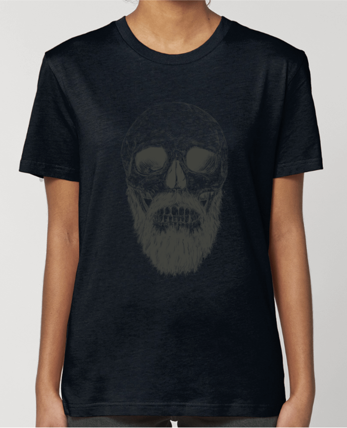 T-shirt Femme Beard is not dead par Balàzs Solti