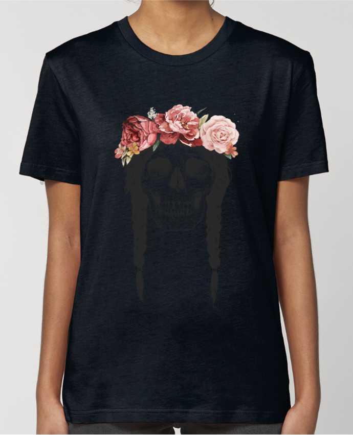 T-shirt Femme Festival Skull par Balàzs Solti