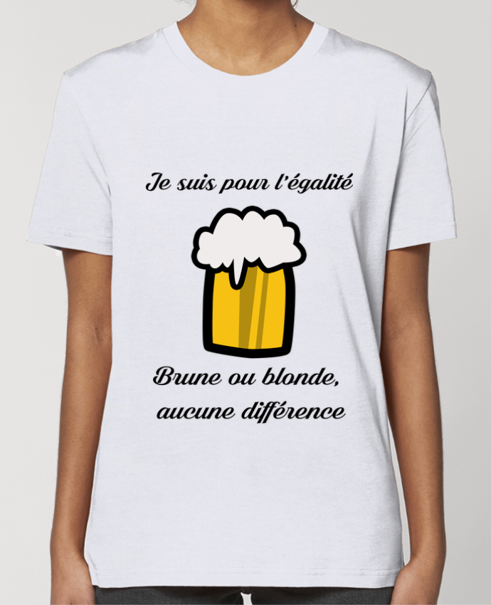 T-shirt Femme Je suis pour l'égalité par Kudice