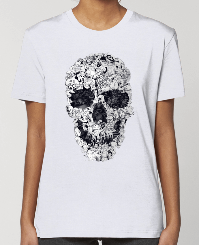 T-shirt Femme Doodle bw par ali_gulec