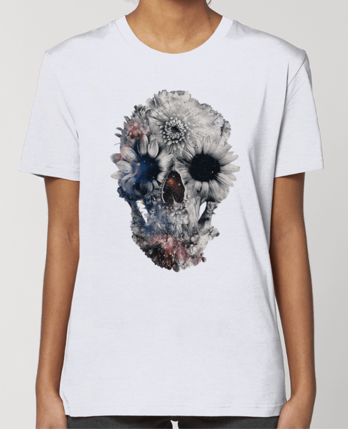 T-shirt Femme Floral skull 2 par ali_gulec