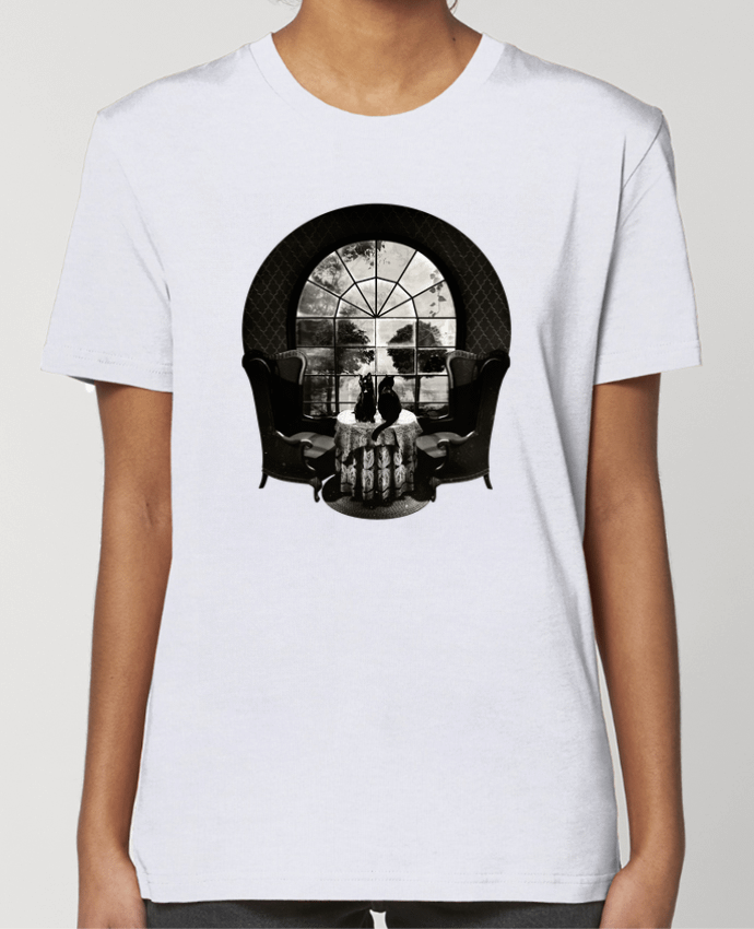 T-shirt Femme Room skull par ali_gulec