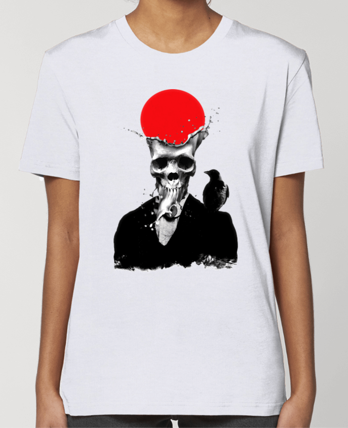 T-shirt Femme Splash skull par ali_gulec