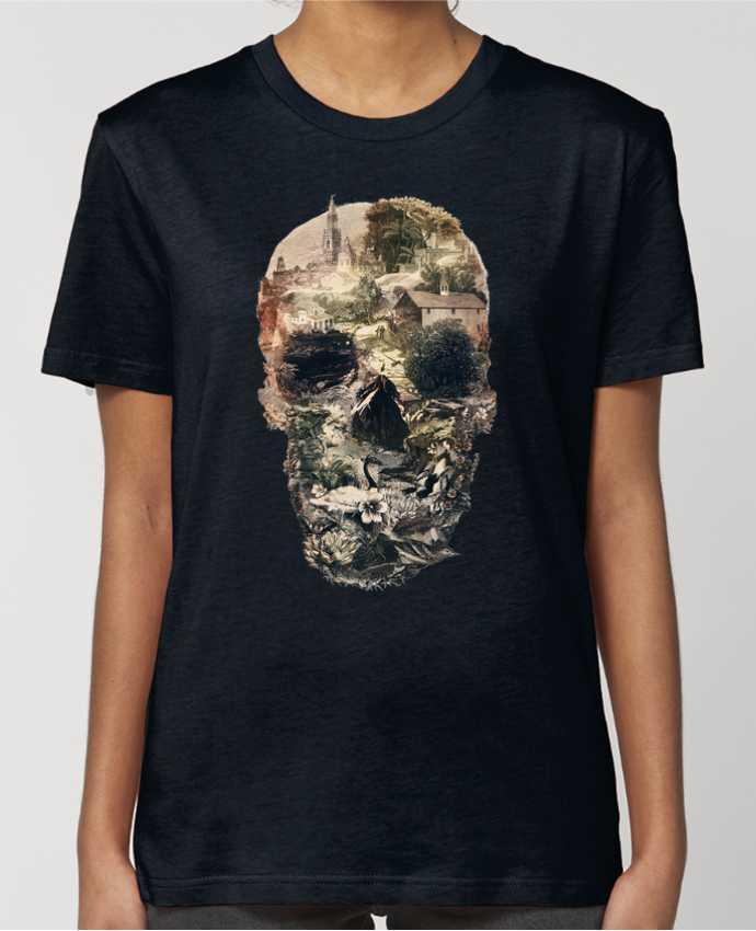 T-shirt Femme Skull town par ali_gulec