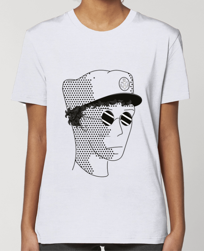 T-shirt Femme Marin por Blf