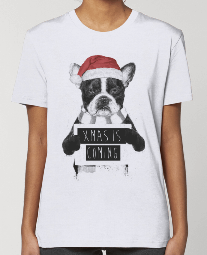 T-shirt Femme X-mas is coming par Balàzs Solti