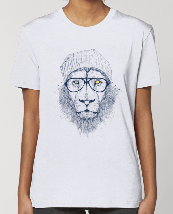 T-shirt Femme Cool Lion par Balàzs Solti