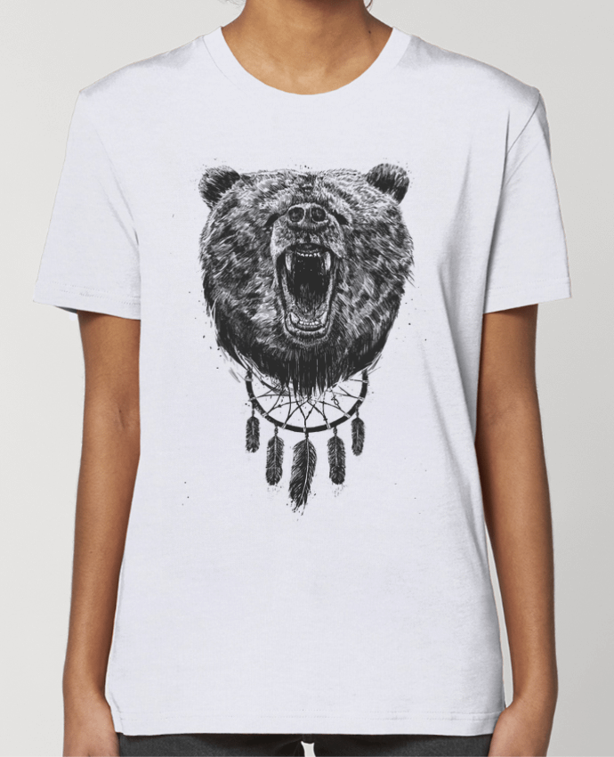 T-shirt Femme dont wake the bear par Balàzs Solti