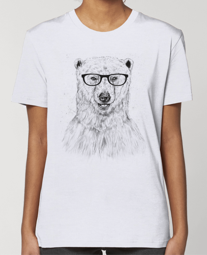 T-shirt Femme Geek Bear par Balàzs Solti