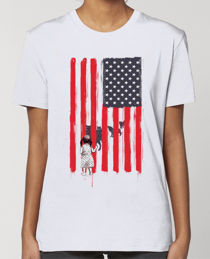 T-shirt Femme little_girl_and_wolvoes par Balàzs Solti