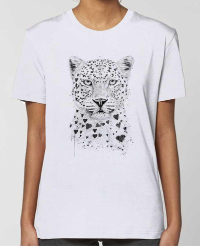 T-shirt Femme lovely_leopard par Balàzs Solti