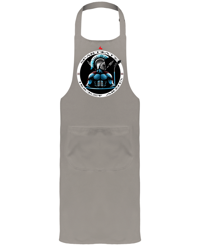 Garden or Sommelier Apron with Pocket Hockey player, Sbytiates HOCKEY ARENA - Marseille by Bobraïs