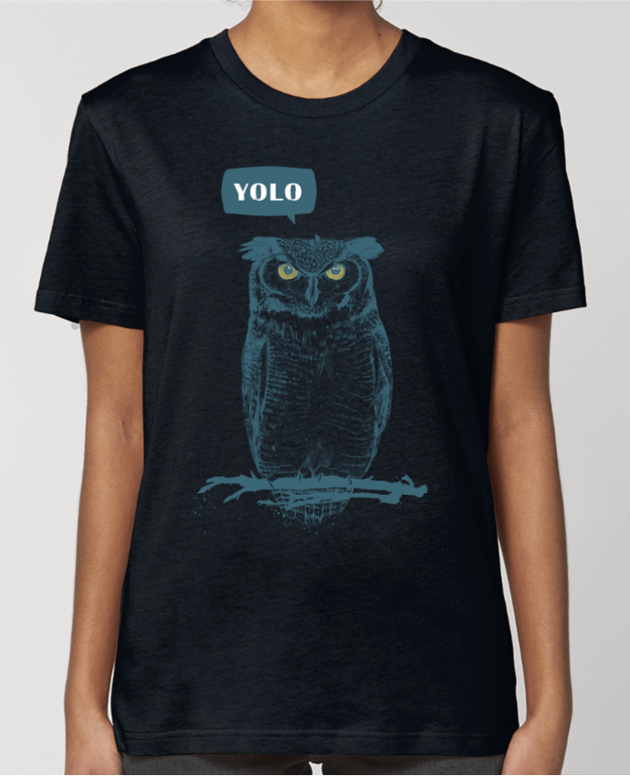 T-shirt Femme Yolo par Balàzs Solti