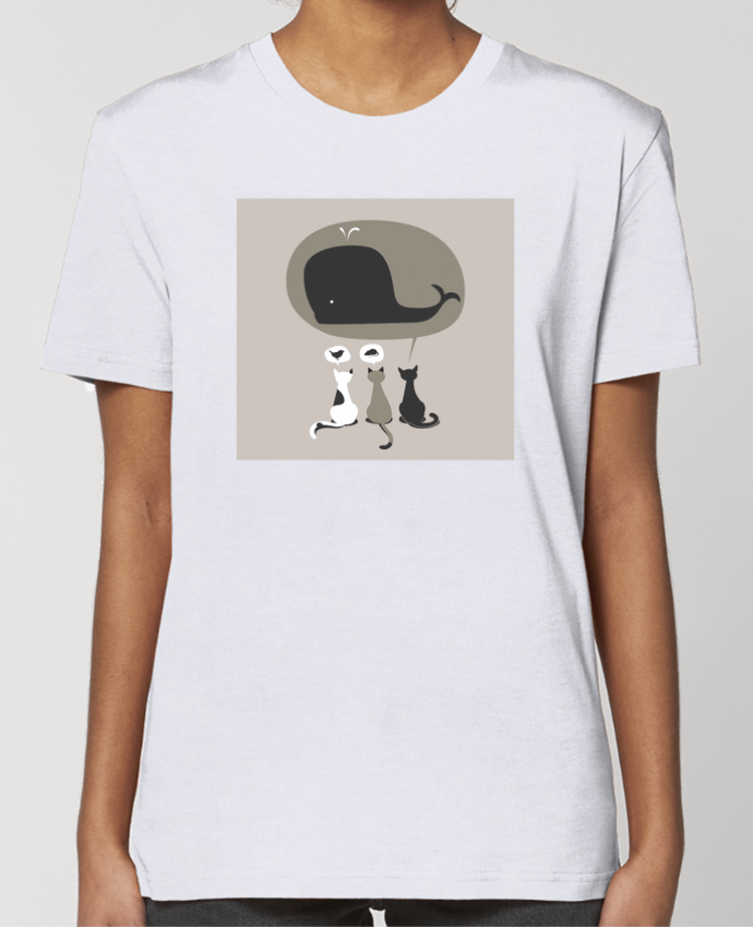 T-shirt Femme Dream Big par flyingmouse365