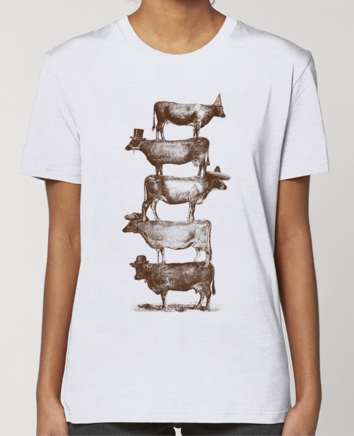 T-shirt Femme Cow Cow Nuts par Florent Bodart