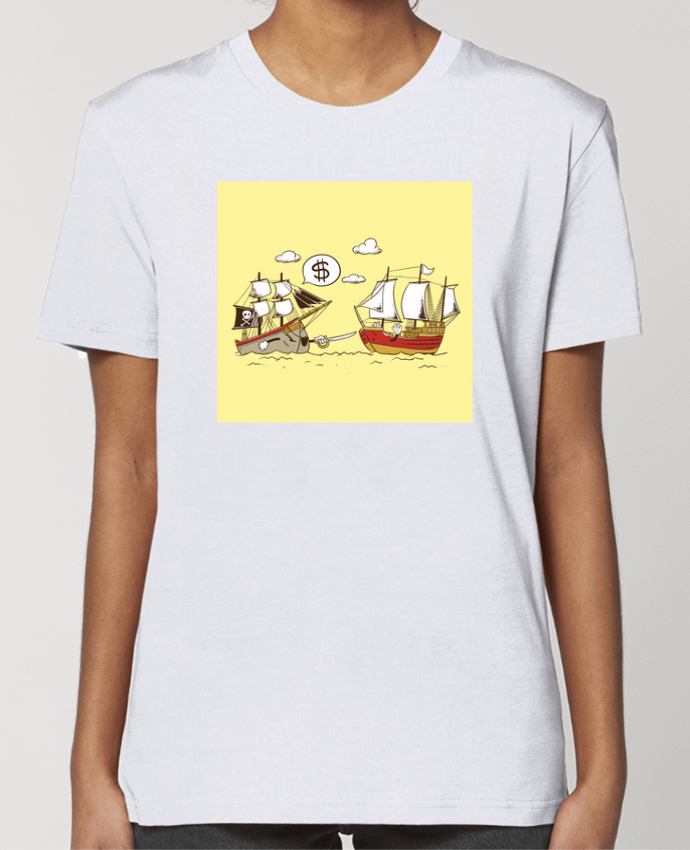 T-shirt Femme Pirate par flyingmouse365