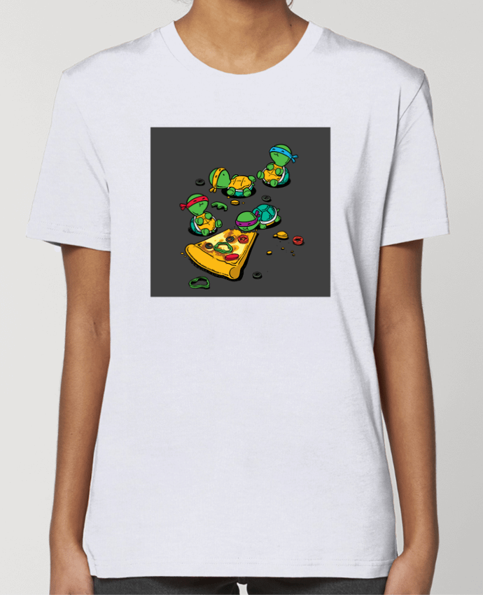T-shirt Femme Pizza lover par flyingmouse365