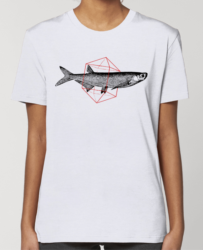 T-shirt Femme Fish in geometrics par Florent Bodart
