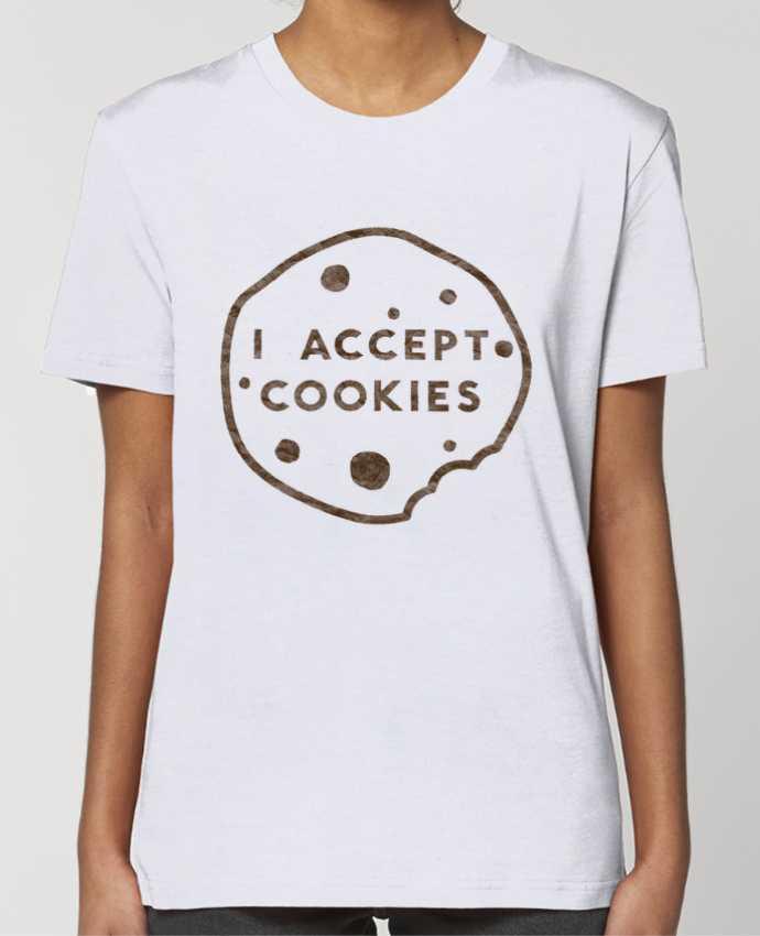 T-shirt Femme I accept cookies par Florent Bodart