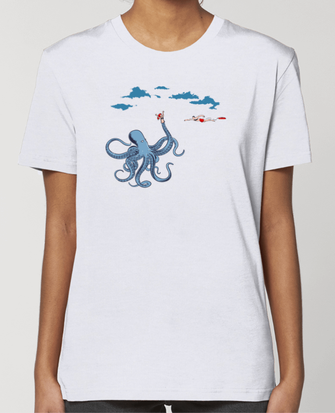 T-shirt Femme Octo Trap par flyingmouse365