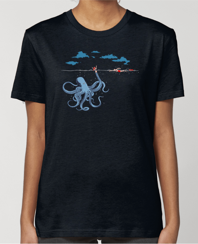 T-shirt Femme Octo Trap par flyingmouse365