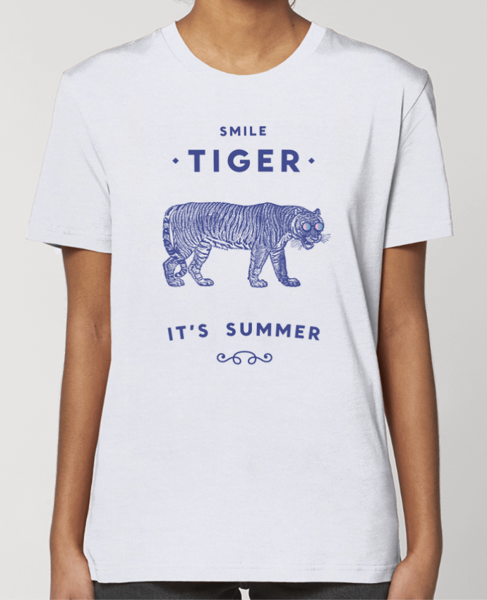 T-shirt Femme Smile Tiger par Florent Bodart