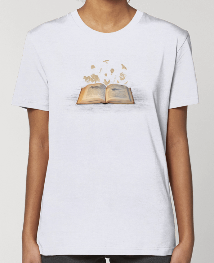 T-shirt Femme Words take flight par Florent Bodart