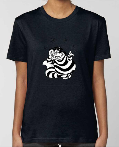 T-shirt Femme Cheshire cat par tattooanshort