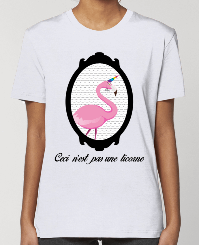T-shirt Femme ceci n'est pas une licorne par MimiVonCracra