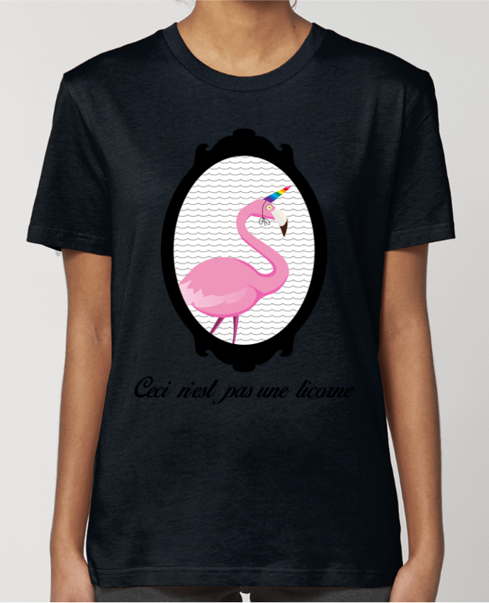 T-shirt Femme ceci n'est pas une licorne par MimiVonCracra