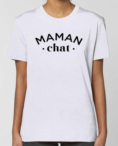 T-shirt Femme Maman chat par tunetoo